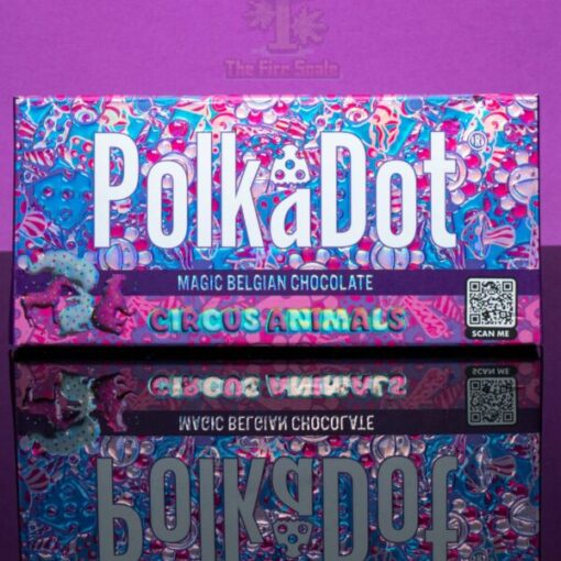 Polkadot Circus Animals Chocolate Bar For Sale