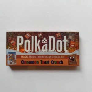 PolkaDot Cinnamon Toast Crunch Mushroom Belgian Chocolate For sale