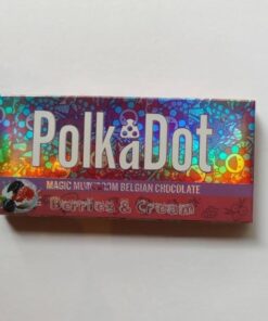 Polkadot Berries & Cream Belgian Chocolate For Sale