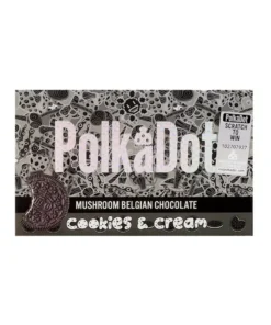 PolkaDot Cookies and Cream Belgian Chocolate For Sale