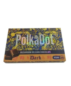 PolkaDot Dark Mushroom Belgian Chocolate For Sale