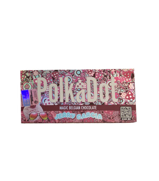 Polkadot Jerry Garcia Belgian Chocolate Bar For Sale