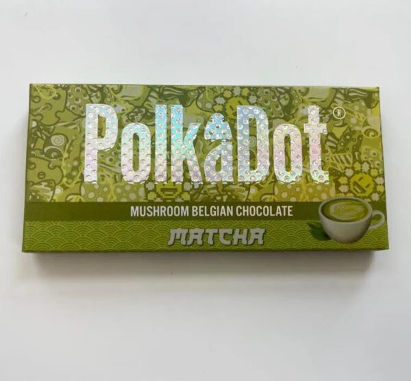 PolkaDot Matcha Chocolate Bar For Sale