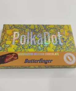 Polkadot Butterfinger Mushroom Belgian Chocolate For Sale