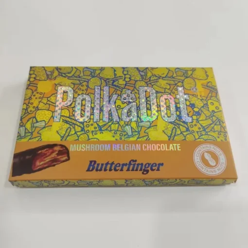 Polkadot Butterfinger Mushroom Belgian Chocolate For Sale