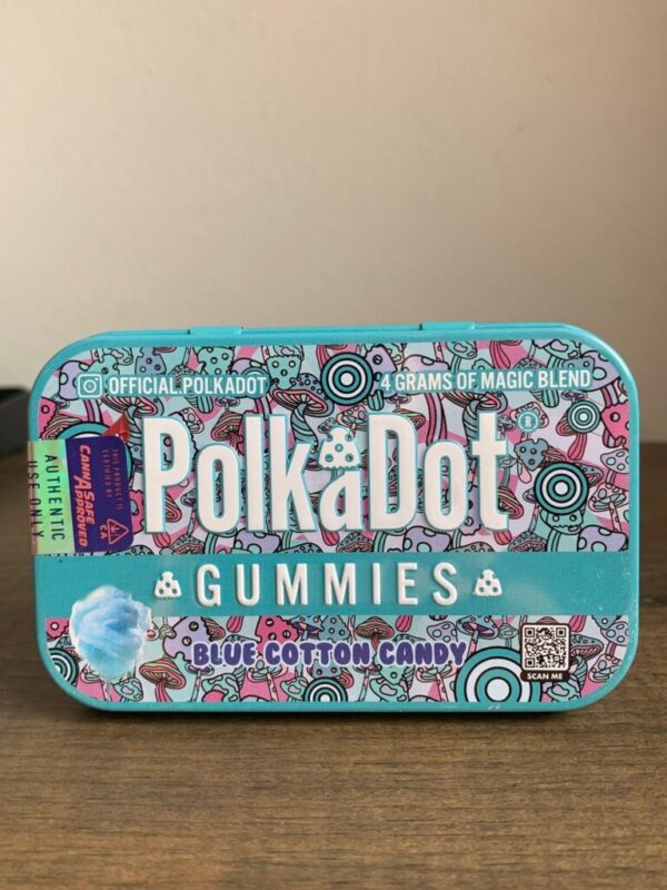 Buy Polkadot Gummies Blue Cotton Candy Online