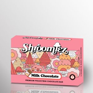Shroomiez milk chocolate bar