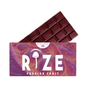 Rize - Passion Fruit Megadose Mushroom Chocolate Bar