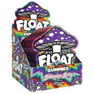Float D9 Smart Shroom Gummies bohemian berry