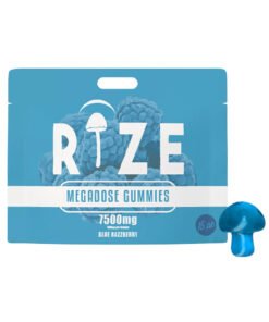 Rize Blue Razzberry Gummies