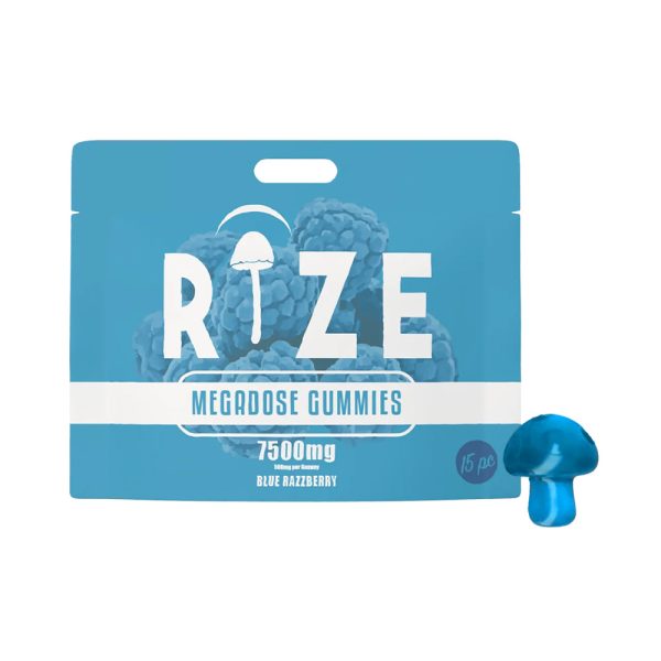 Rize Blue Razzberry Gummies
