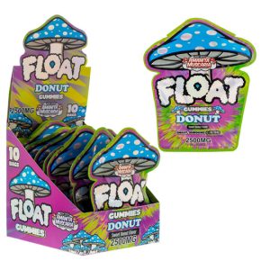 Float D9 Smart Shroom Gummies donut