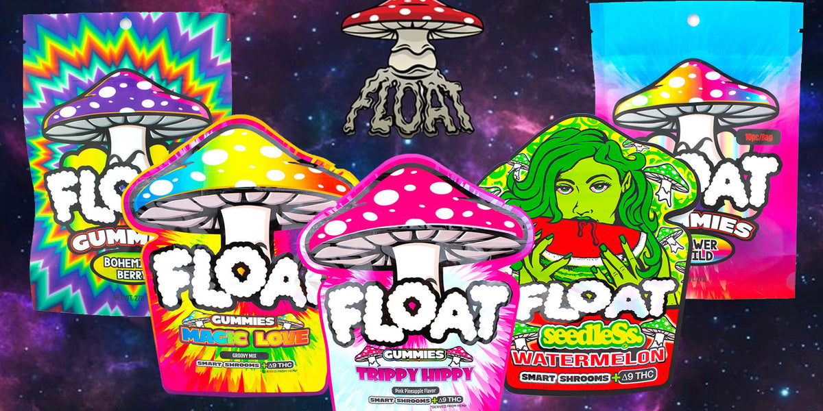 float mushrooms
