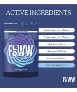 floww Reishi & Chaga Mushroom Gummies