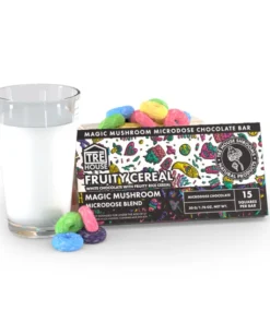 mushroom chocolate fruity cereal