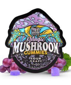 TreHouse Sour Grape Magic Mushroom Gummies