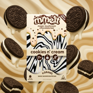 Mmelt Cookies N' Cream Mushroom Chocolate