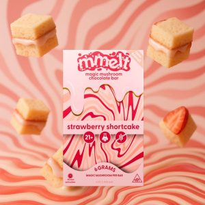 Mmelt Strawberry Shortcake Mushroom Chocolate