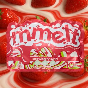 Mmelt Strawberry Swirl Mushroom Gummies