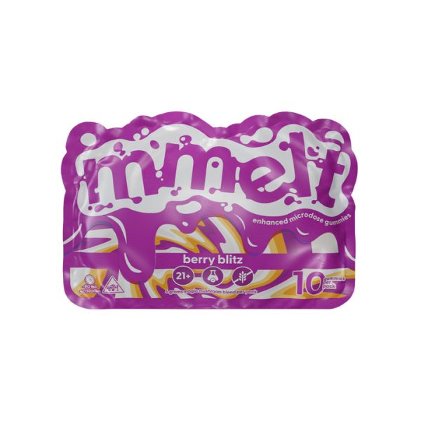 Mmelt Berry Blitz Mushroom Gummies