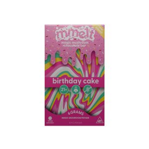 Mmelt Birthday Cake Mushroom Chocolate - 6G