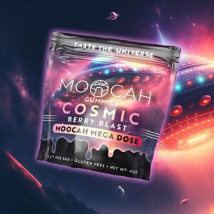 Moocah Megadose Mushroom Gummies - Berry Blast