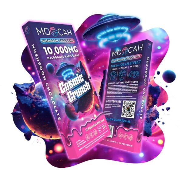 Moocah Megadose Mushroom Chocolate - Cosmic Crunch