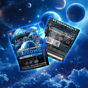 Moocah Megadose Mushroom Gummies - Galactic Frost