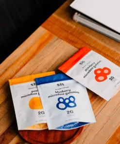 schedule 35 microdosed psilocybin mushroom gummies trio bundle pack
