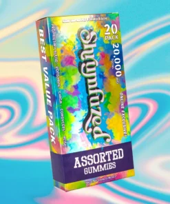 Shrumfuzed Gummies Assorted Flavors 20-pack