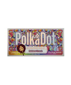 An image of PolkaDot Rainbow Crunch Chocolate