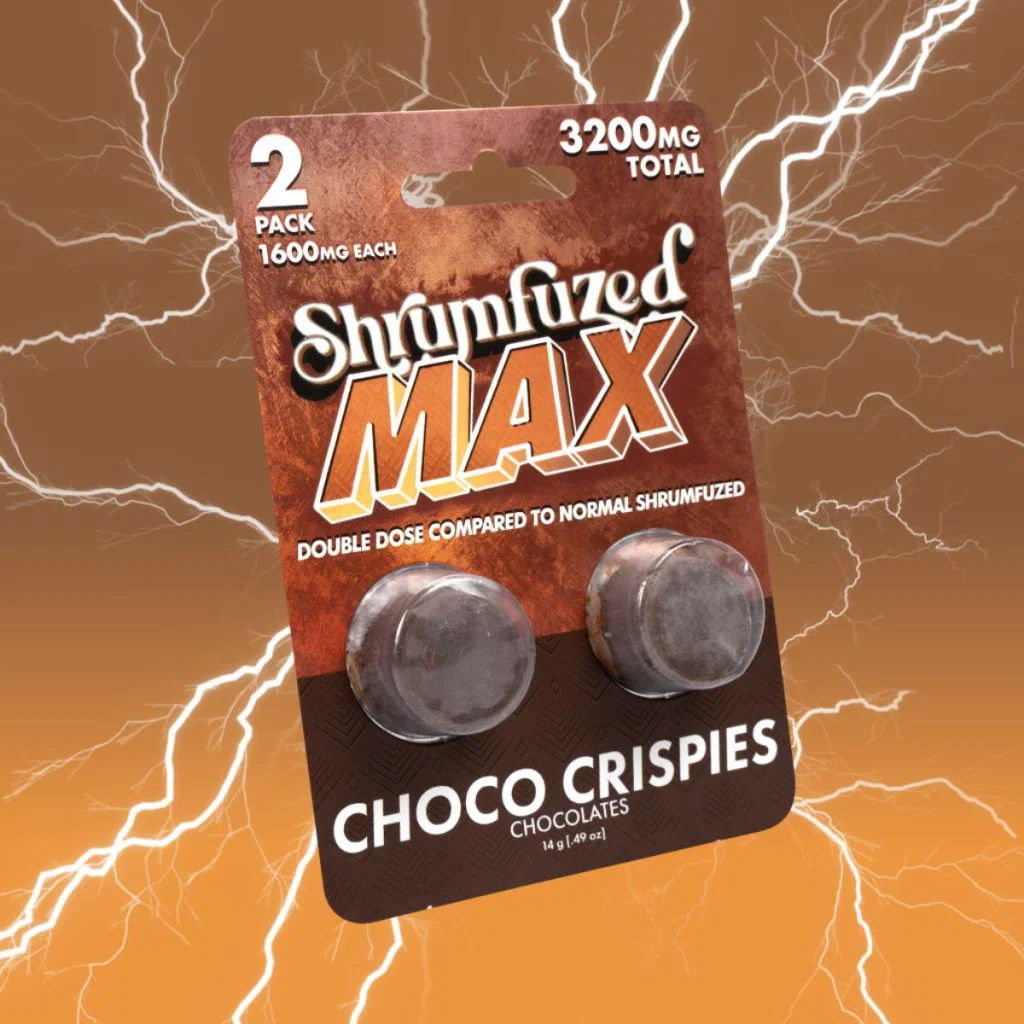 Shrumfuzed MAX Chocolate Choco Crispies 2-pack