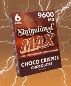 Shrumfuzed MAX Chocolate Choco Crispies 6-pack