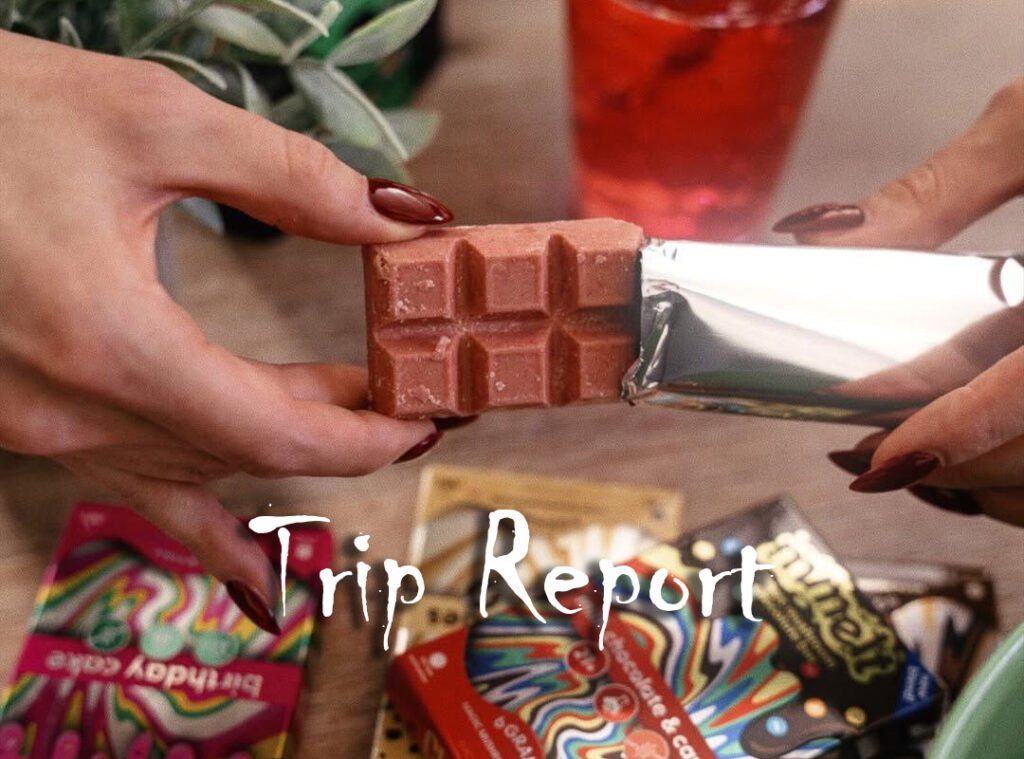 mmelt mushroom chocolate bar trip report