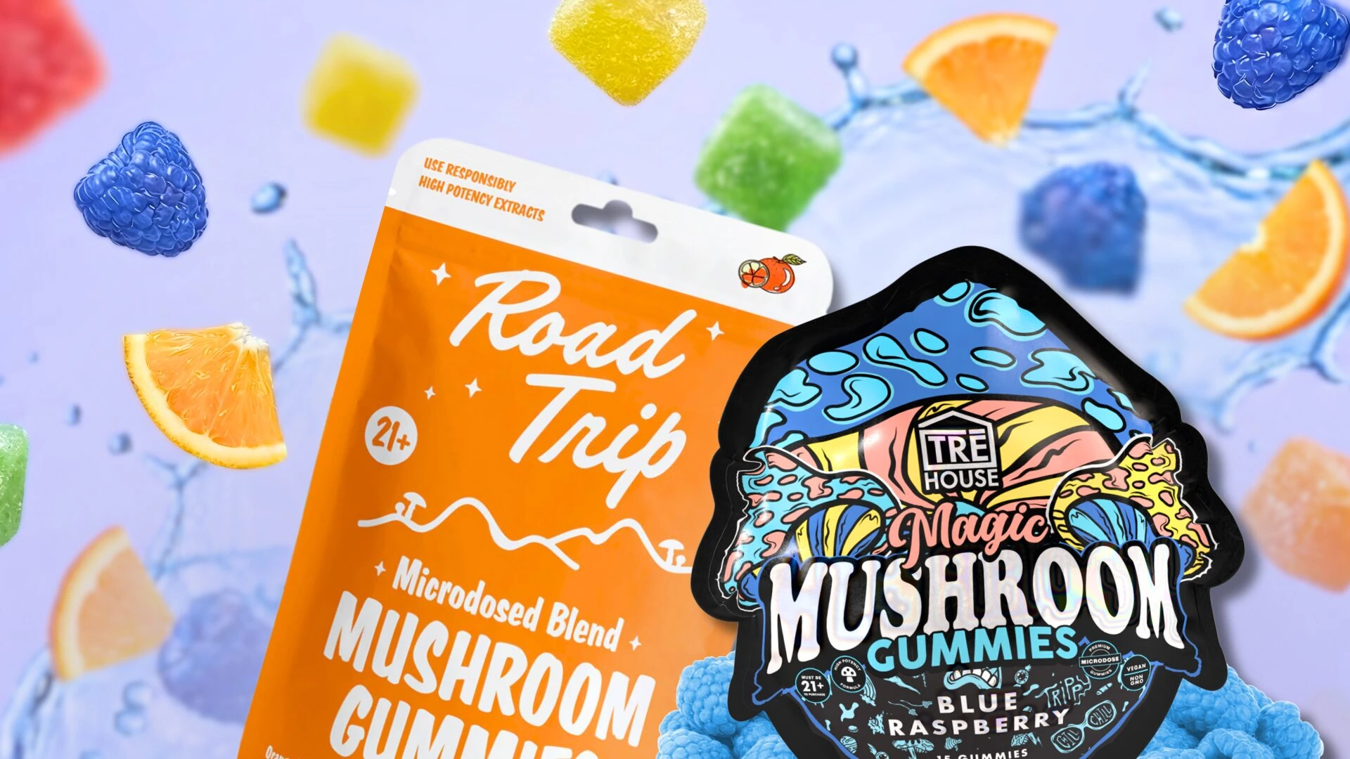 shroom gummies banner image