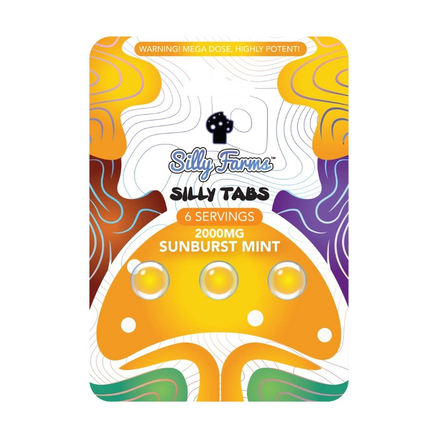 Silly Tabs Sunburst mushroom tablet product image