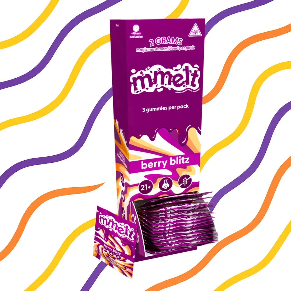 Mmelt Mushroom Gummies Part Pack image collection 1