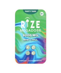 An image of Rize Megadose Mushroom Tabs—Mint Chill 1 Pack